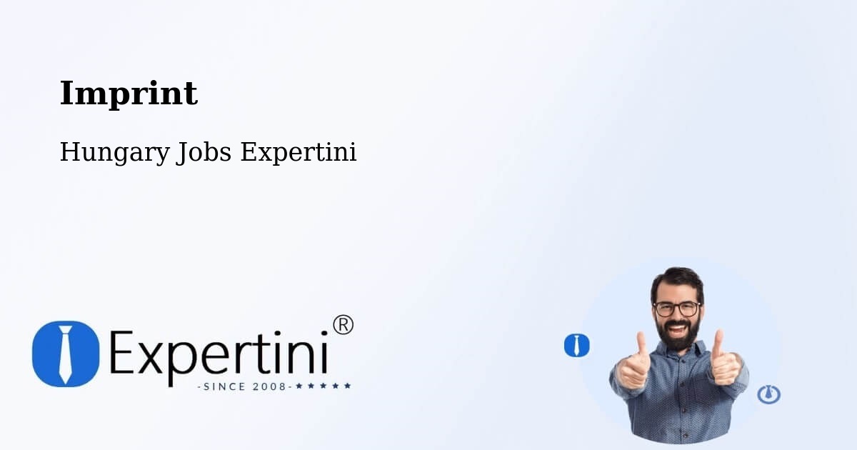 Imprint – Kunfehértó - Hungary Jobs Expertini